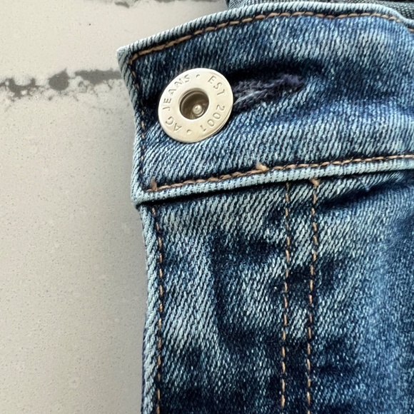 AG Sandra Low-Rise Straight Jean Sz 31 - Picture 2 of 16